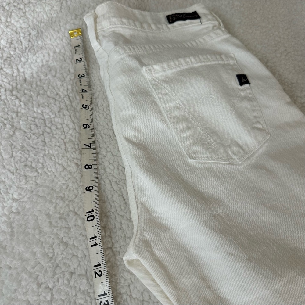 Citizens of Humanity Amber #263 stretch White Flare Boho Festival Jeans Size 29 - Picture 4 of 11